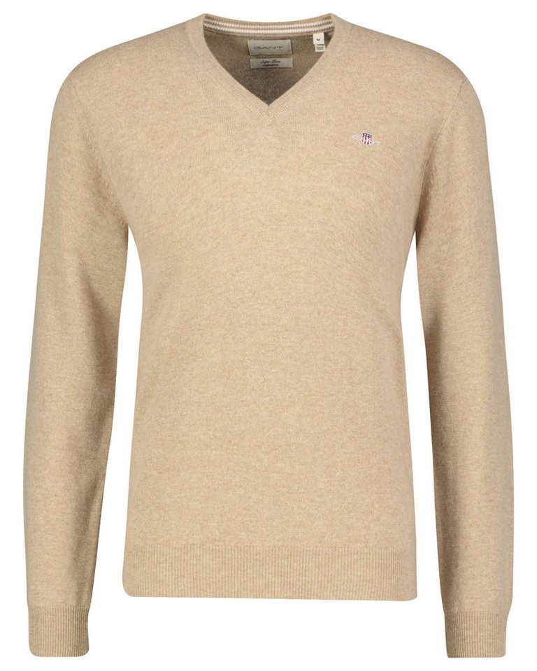 Gant Strickpullover Herren Strickpullover Regular Fit (1-tlg) von Gant