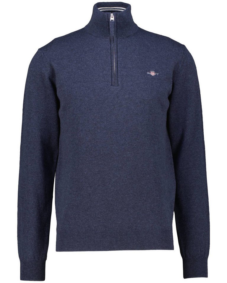 Gant Strickpullover Herren Troyer aus Lammwolle (1-tlg) von Gant