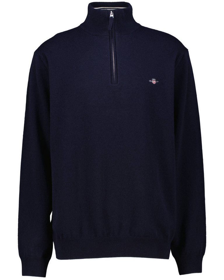 Gant Strickpullover Herren Troyer aus Lammwolle (1-tlg) von Gant
