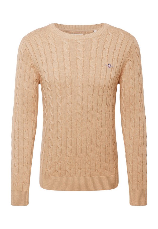 Gant Strickpullover Pullover Strickpullover R-Neck (1-tlg) von Gant