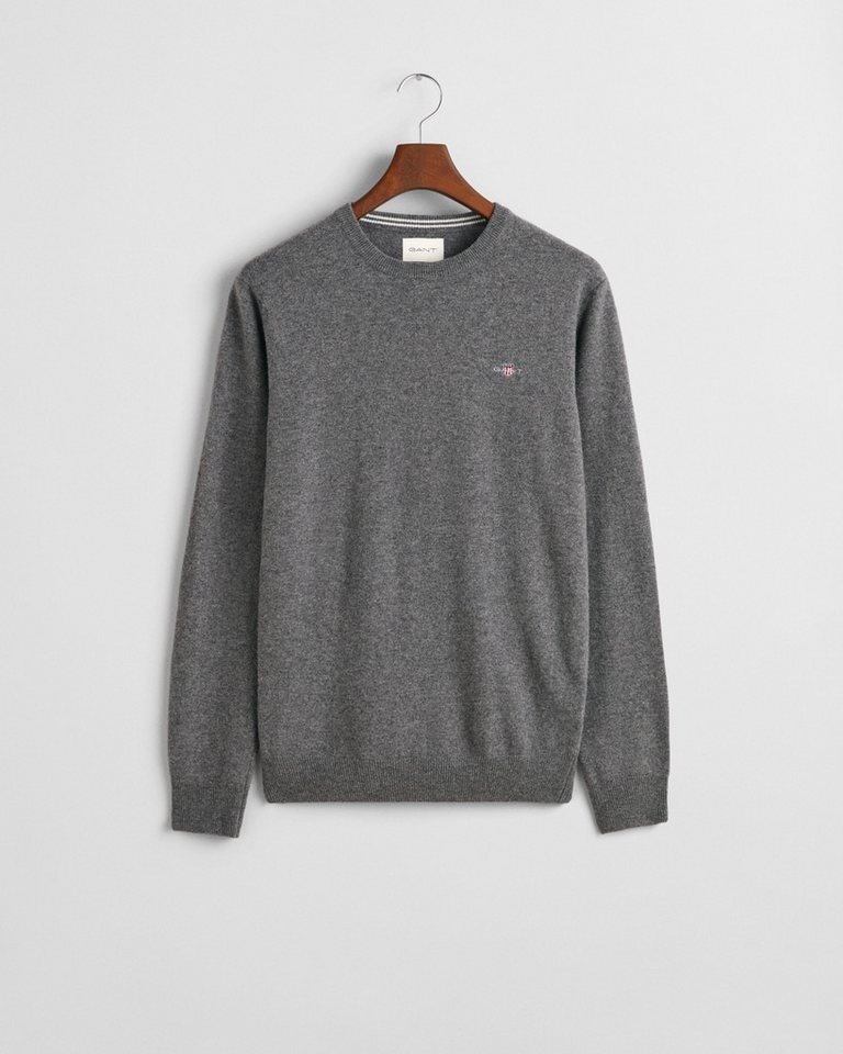 Gant Strickpullover Superfine Rundhalspullover von Gant
