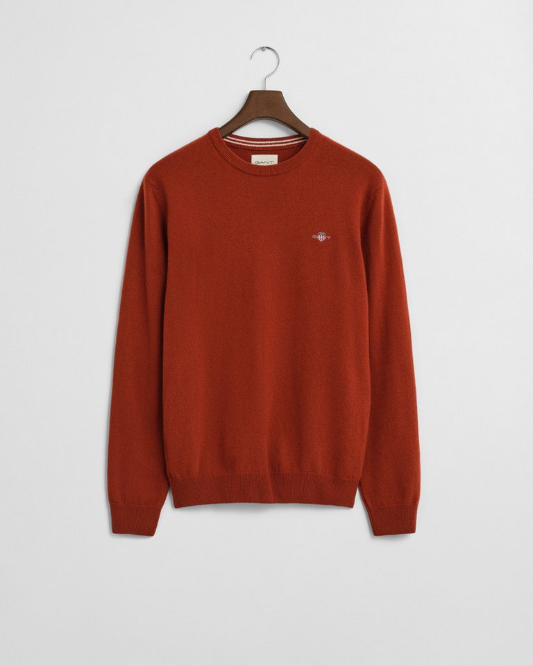 Gant Strickpullover Superfine Rundhalspullover - Regular Fit von Gant