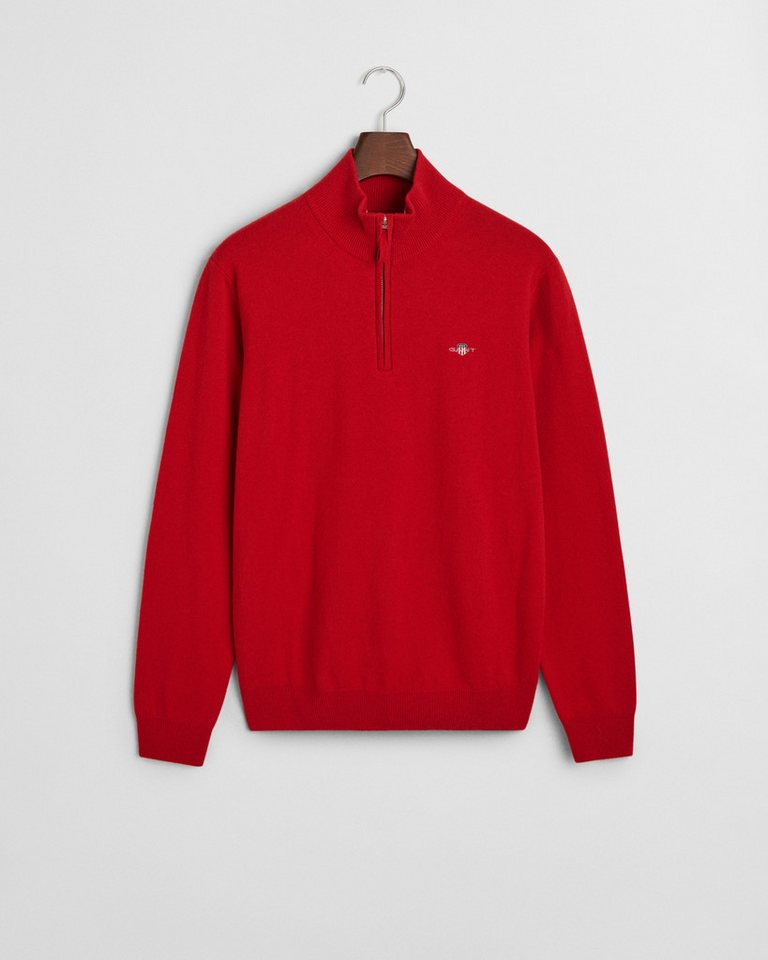 Gant Strickpullover Superfine Troyer - Regular Fit von Gant