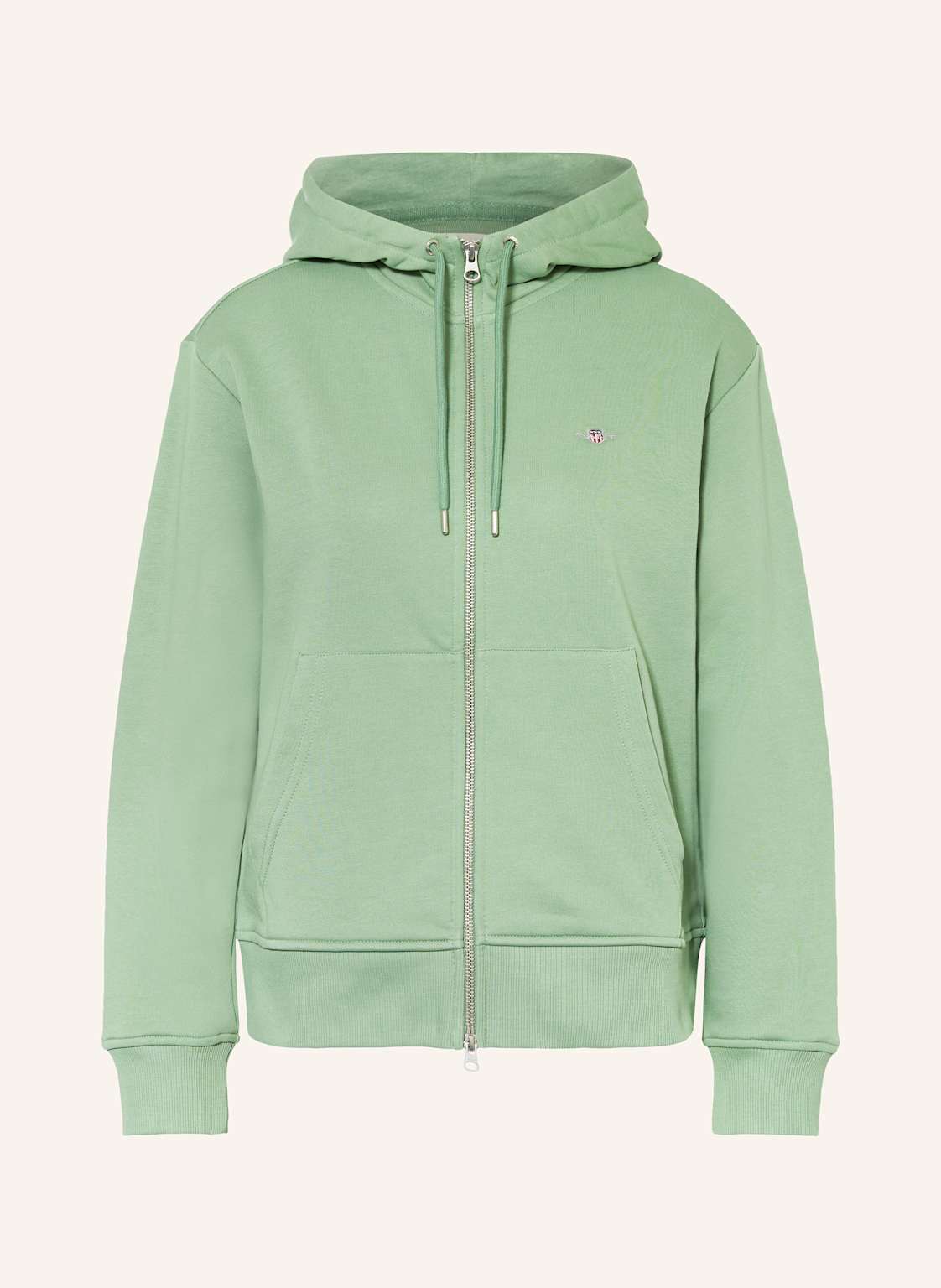 Gant Sweatjacke gruen von Gant