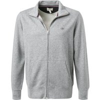 Gant Herren Sweatjacke grau unifarben von Gant