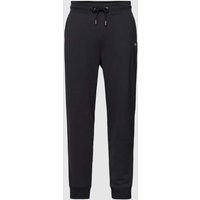 Gant Sweatpants mit Label-Stitching Modell 'SHIELD' in Black, Größe XXXL von Gant
