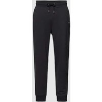 Gant Sweatpants mit Label-Stitching Modell 'SHIELD' in Black, Größe L von Gant