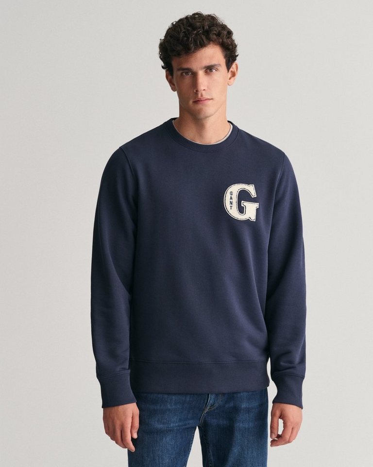 Gant Sweatshirt G GRAPHIC C-NECK von Gant