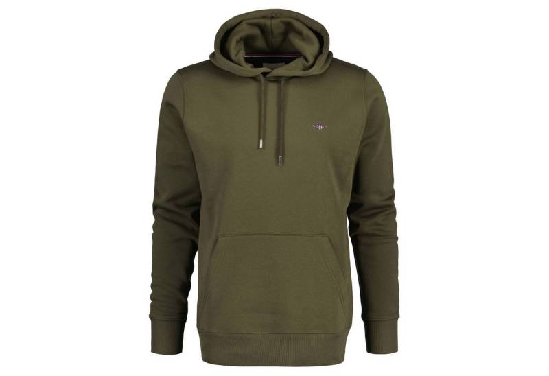 Gant Sweatshirt Herren Sweatshirt Baumwolle REGULAR SHIELD HOODIE von Gant