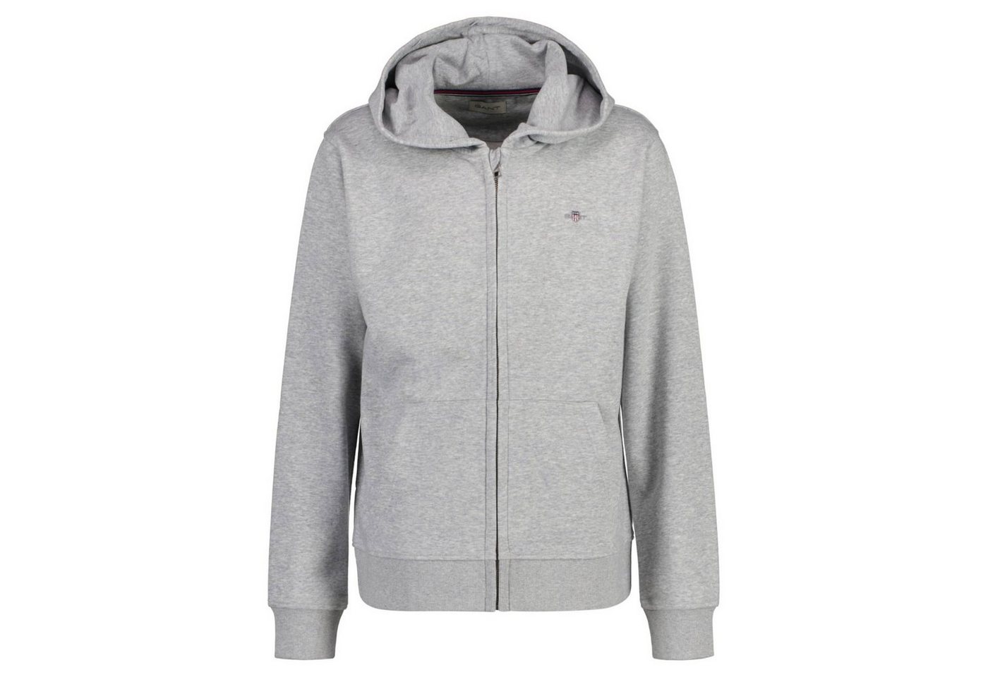 Gant Sweatshirt Kinder Sweatjacke - SHIELD FULL ZIP HOODIE von Gant