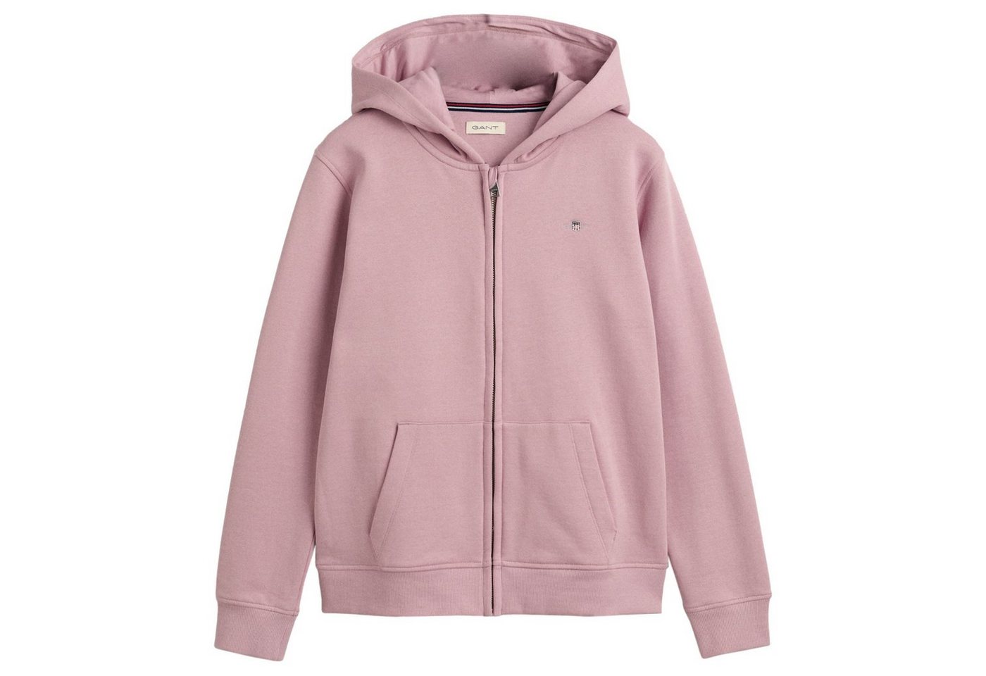 Gant Sweatshirt Kinder Sweatjacke - SHIELD FULL ZIP HOODIE von Gant