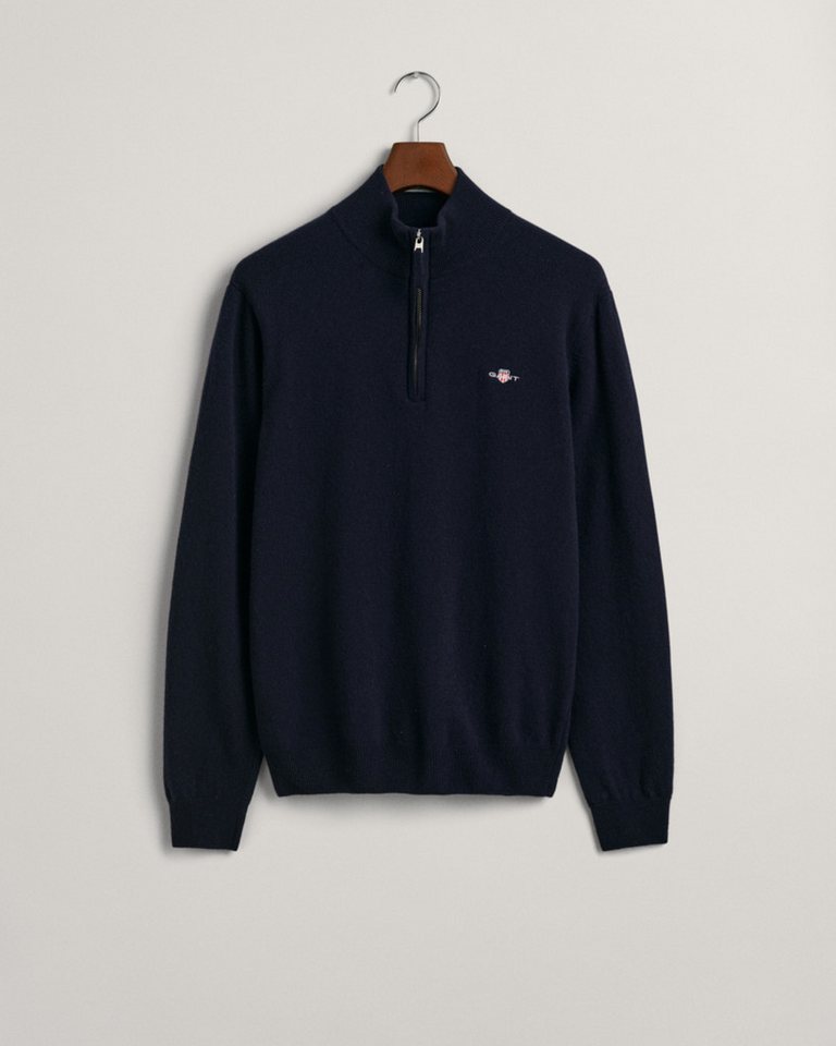 Gant Sweatshirt SUPERFINE LAMBSWOOL HALF ZIP von Gant
