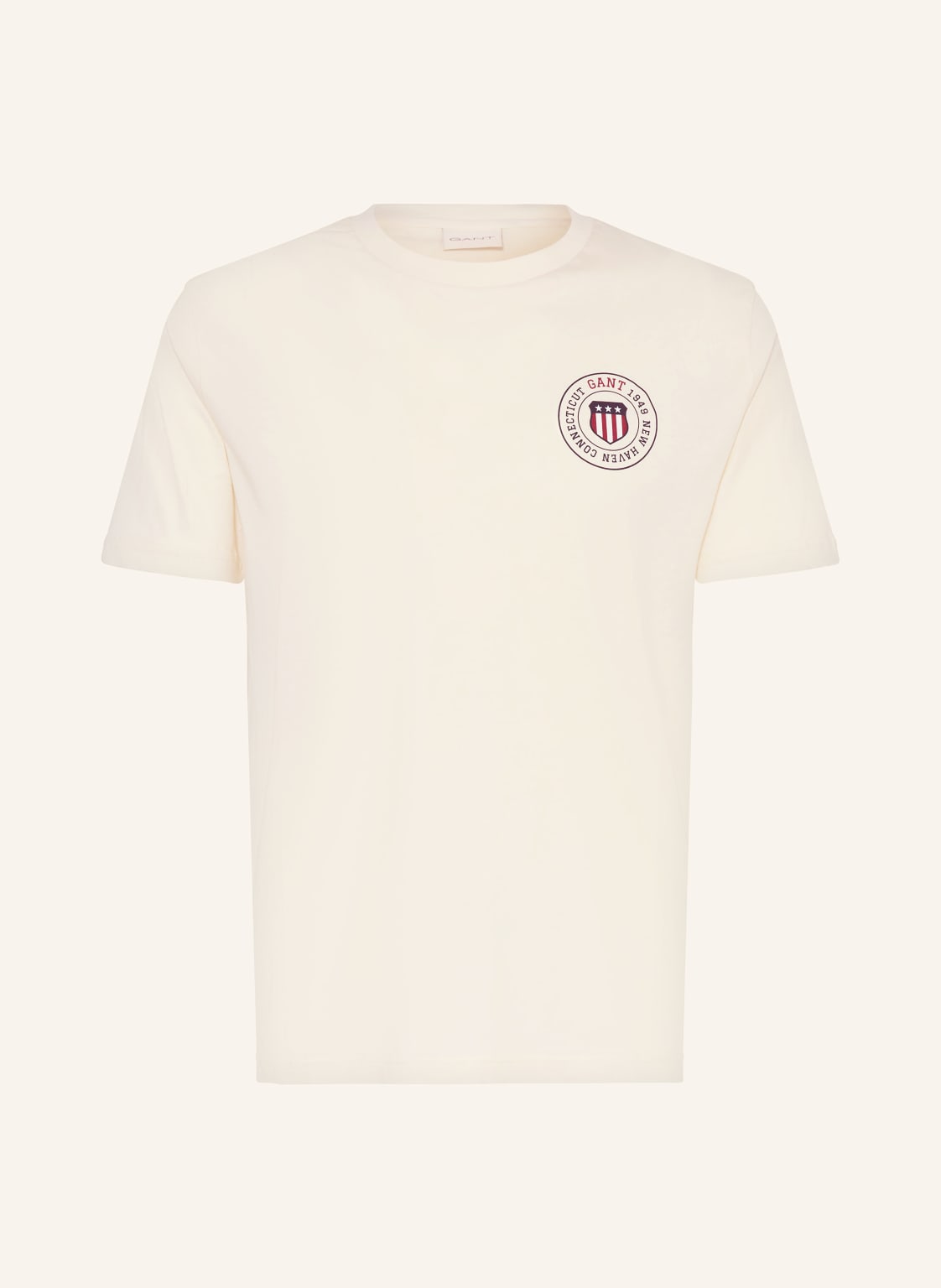 Gant T-Shirt Graphic beige von Gant