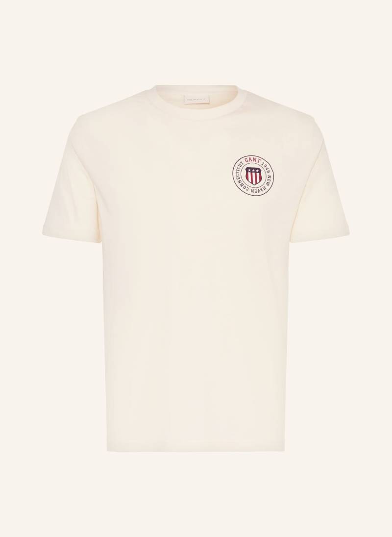 Gant T-Shirt Graphic beige von Gant
