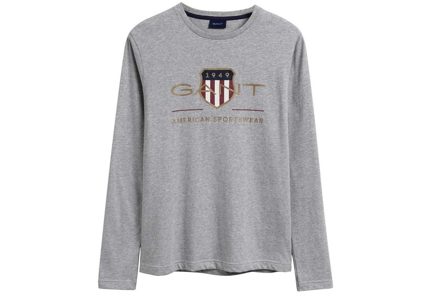 Gant T-Shirt Herren Langarm T-Shirt - ARCHIVE SHIELD LS von Gant
