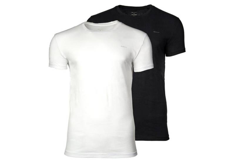 Gant T-Shirt Herren T-Shirt 2er Pack Baumwolle (Packung, 2er Pack) von Gant