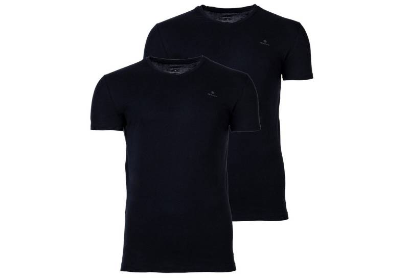 Gant T-Shirt Herren T-Shirt 2er Pack Baumwolle (Packung, 2er Pack) von Gant