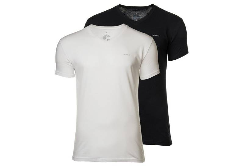 Gant T-Shirt Herren T-Shirt 2er Pack Baumwolle (Packung, 2er Pack) von Gant