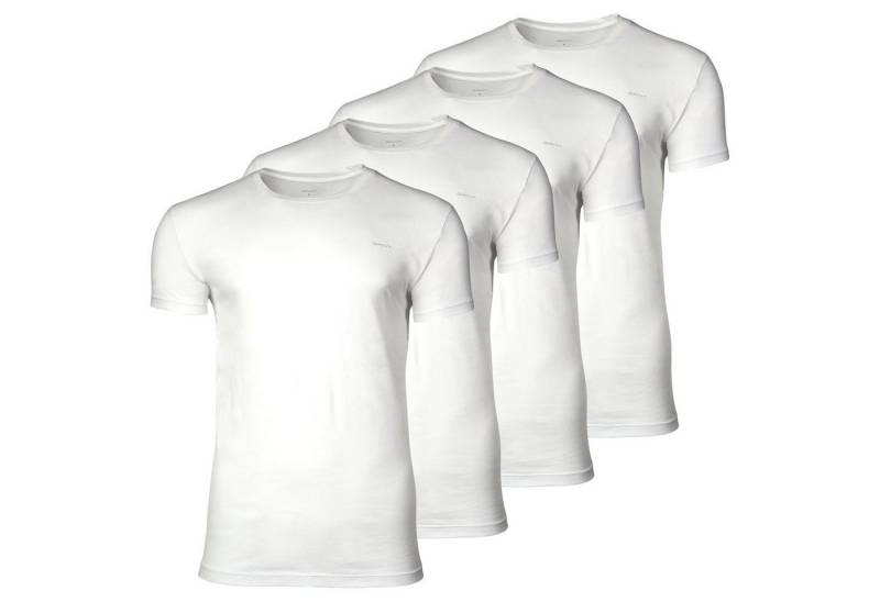 Gant T-Shirt Herren T-Shirt 4er Pack Baumwolle (Packung, 4er Pack) von Gant