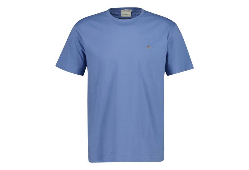 Gant T-Shirt Herren T-Shirt 1er Pack Baumwolle Reg Shield (Packung, 1er Pack) von Gant