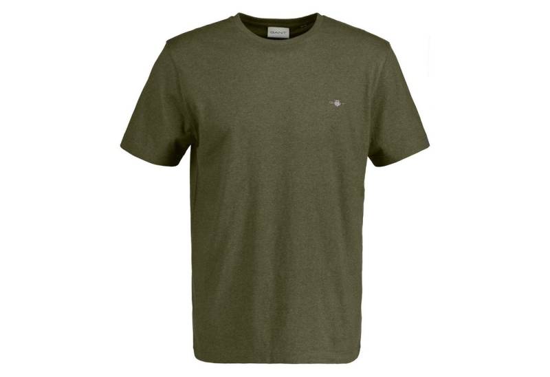 Gant T-Shirt Herren T-Shirt 1er Pack Baumwolle Reg Shield (Packung, 1er Pack) von Gant