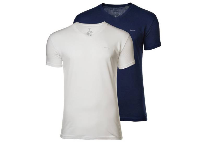 Gant T-Shirt Herren T-Shirt 2er Pack Baumwolle (Packung, 2er Pack) von Gant