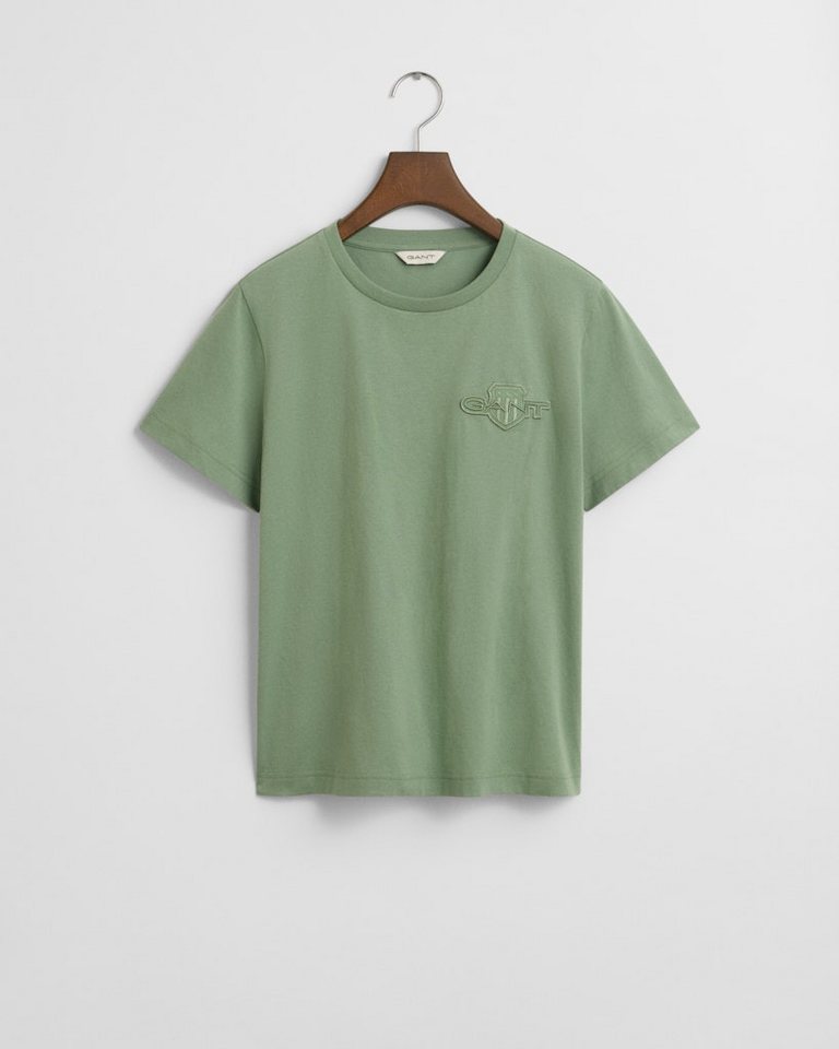 Gant T-Shirt REG TONAL SHIELD SS T-SHIRT von Gant