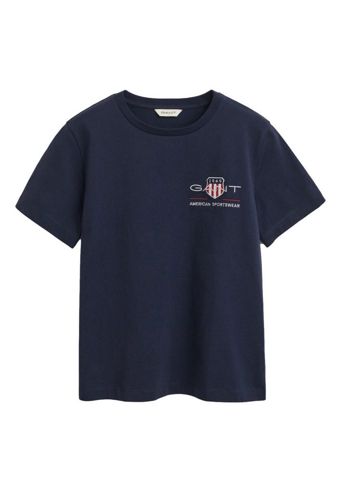 Gant T-Shirt T-Shirt REG ARCHIVE SHIELD Kurzarmshirt (1-tlg., 1) von Gant