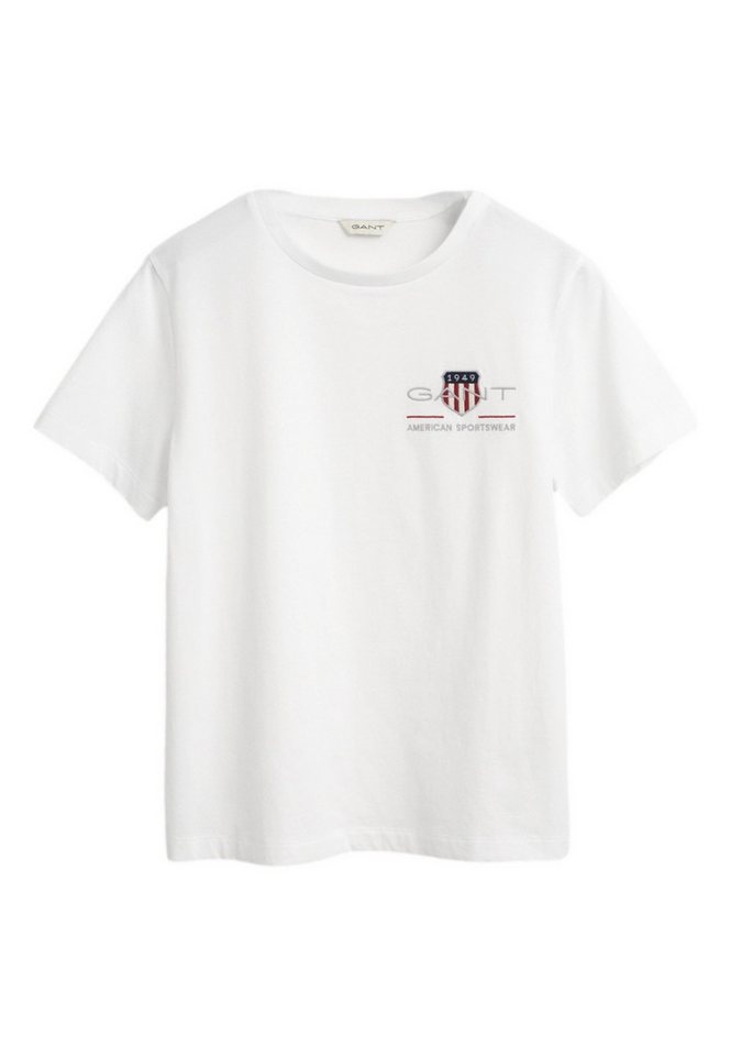 Gant T-Shirt T-Shirt REG ARCHIVE SHIELD Kurzarmshirt (1-tlg., 1) von Gant
