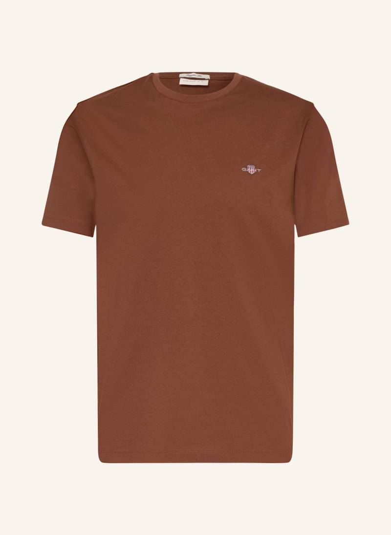 Gant T-Shirt braun von Gant