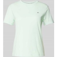 Gant T-Shirt mit Label-Print in Mint, Größe S von Gant
