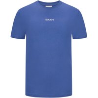 Gant T-Shirt mit gummiertem Logo von Gant