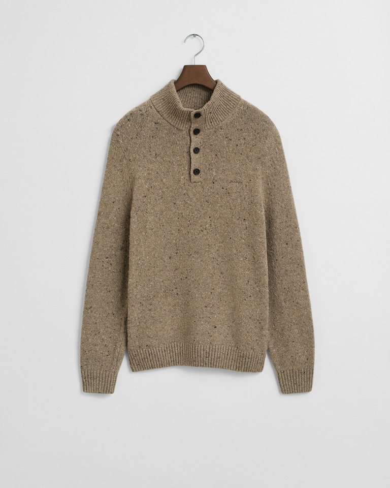 Gant Troyer WOOL BLEND NEPS HALF BUTTONED von Gant