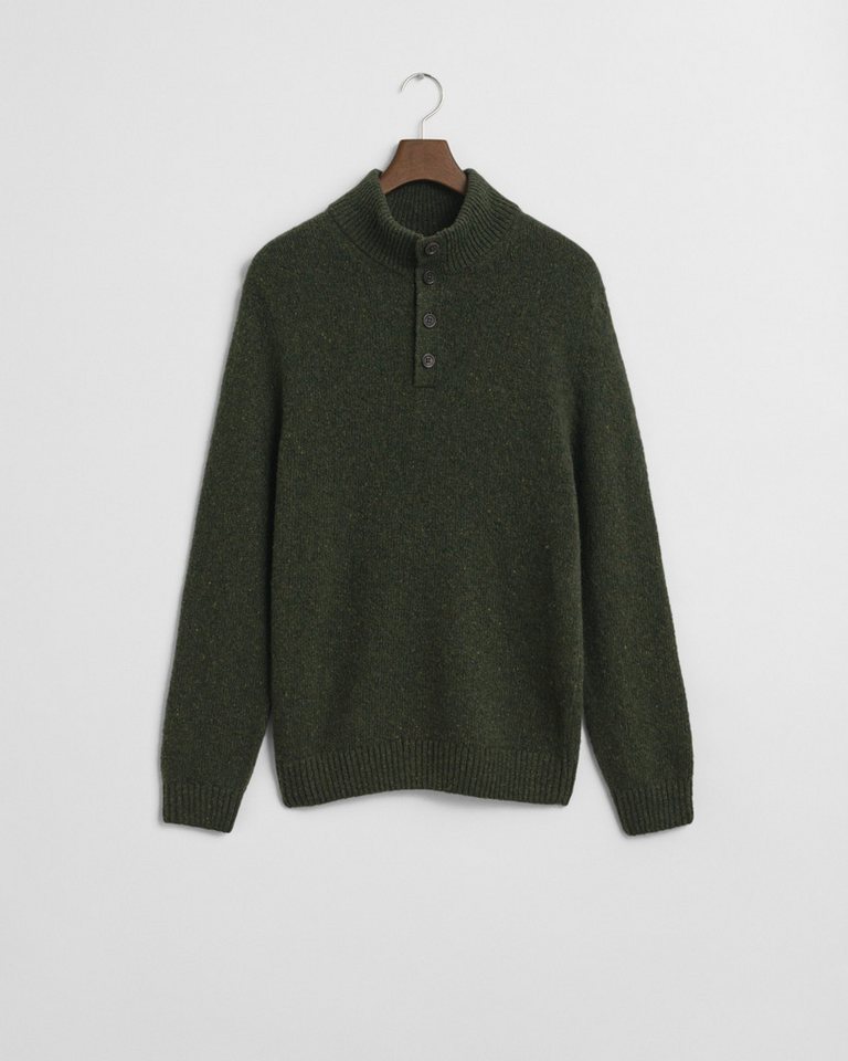 Gant Troyer WOOL BLEND NEPS HALF BUTTONED von Gant