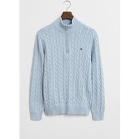 Gant Troyer aus Baumwollstrick mit Zopfmuster und Logo-Stickerei in XL von Gant