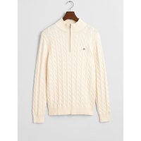 Gant Troyer aus Baumwollstrick mit Zopfmuster und Logo-Stickerei in XL von Gant