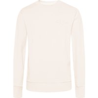 Gant Unifarbens Sweatshirt mit aufgenähtem Logo-Emblem in XXL von Gant
