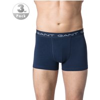 Gant Herren Unterwäsche blau Baumwolle & Mix unifarben von Gant