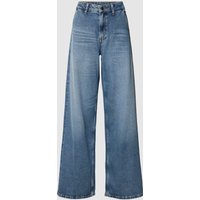 Gant Wide Fit Jeans mit Label-Details in Jeansblau, Größe 30 von Gant