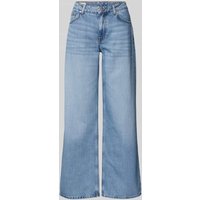 Gant Wide Leg Jeans im 5-Pocket-Design in Hellblau Melange, Größe 30 von Gant