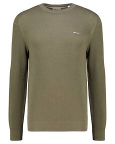 Herren Strickpullover aus Baumwoll-Piqué Regular Fit von Gant