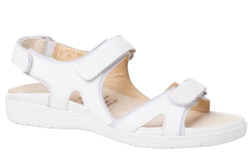 Ganter Damen Evi Sandale, Milk, 38 EU Schmal von Ganter
