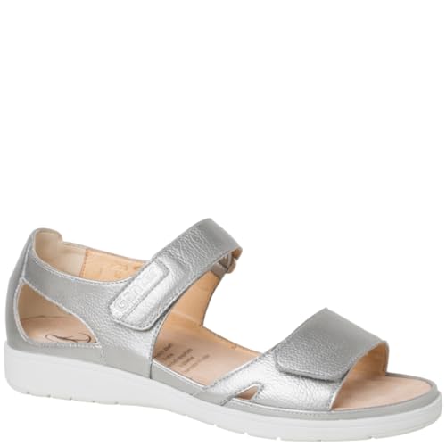 Ganter Damen GINA Sandale, Silver, 40 EU Ganter Damen GINA Sandale, Silver, 40 EU von Ganter