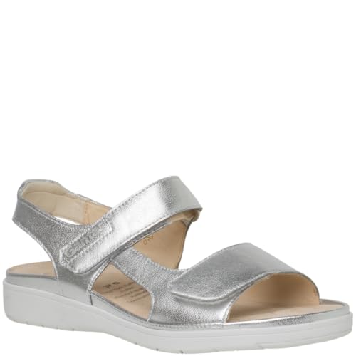 Ganter Damen GINA Sandale, Silver, 40 EU Ganter Damen GINA Sandale, Silver, 40 EU von Ganter
