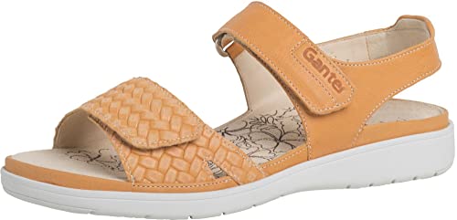 Ganter Damen GINA Sandale, orange, 37 EU von Ganter