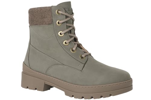 Ganter Damen Gela Mode-Stiefel, Khaki, 36 EU von Ganter