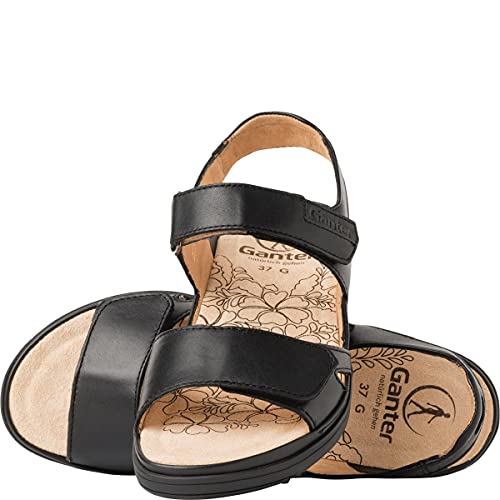Ganter Damen Gina-g Sandalen, Schwarz, 41 EU von Ganter