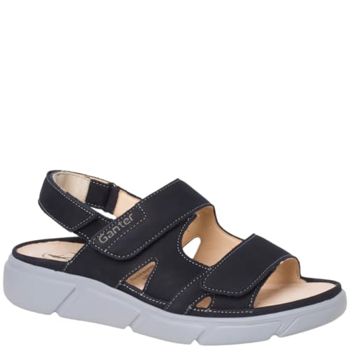 Ganter Damen Halina Sandale, darkblue, 37 EU Weit von Ganter