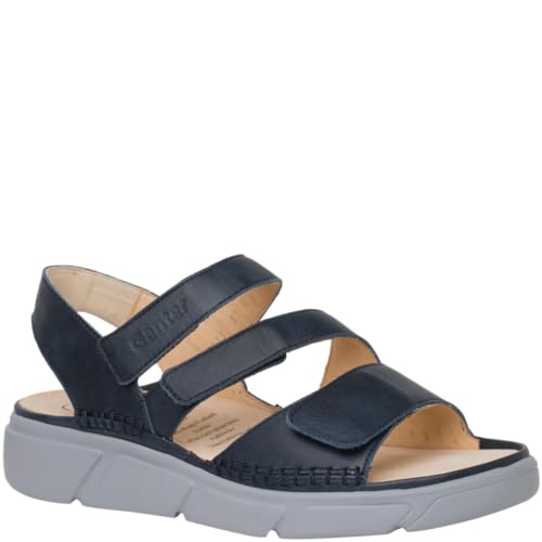 Ganter Damen Halina Sandale, darkblue, 37 EU Weit von Ganter