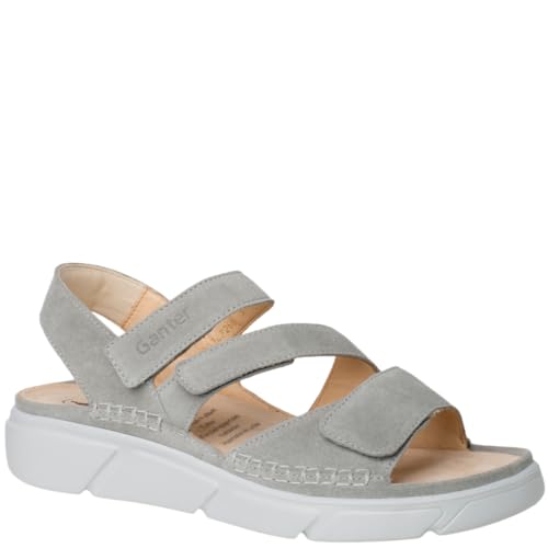 Ganter Damen Halina Sandale, grau, 39 EU Weit Ganter Damen Halina Sandale, grau, 39 EU Weit von Ganter
